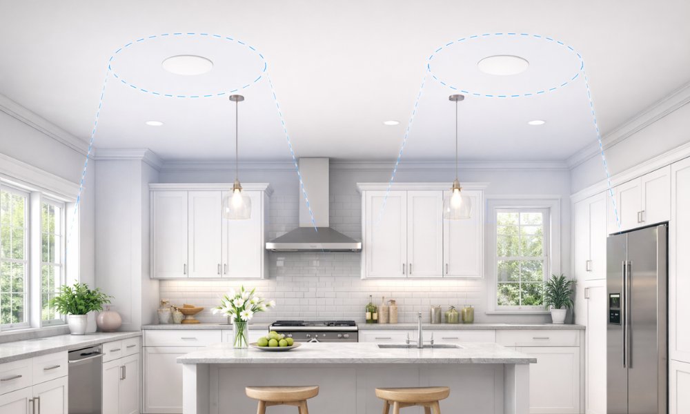 Ceiling Speaker Placement Guide