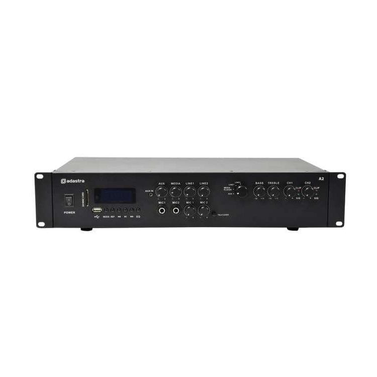 Adastra A2 2 x 200W Stereo Amplifier with FM Radio/Bluetooth & Media Player Amplifiers Adastra