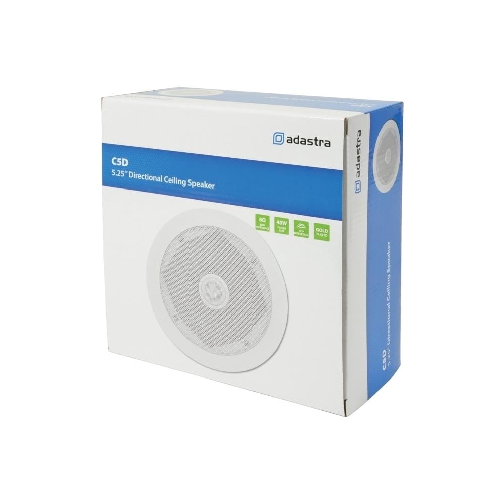 Adastra C5D 5.25" Ceiling Speaker With Directional Tweeter In Ceiling Speakers Adastra