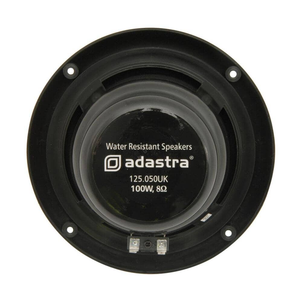 Adastra OD6-W8 100W 6.5" Bathroom In Ceiling Speakers - Black (Pair) In Ceiling Speakers Adastra