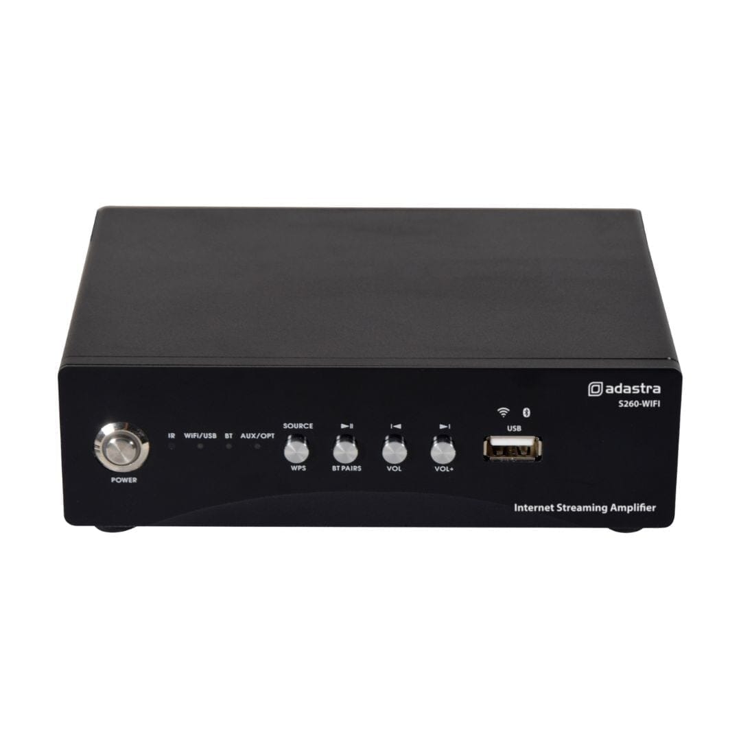 Adastra S260 60W Wi-Fi Amplifier with Bluetooth Amplifiers Adastra