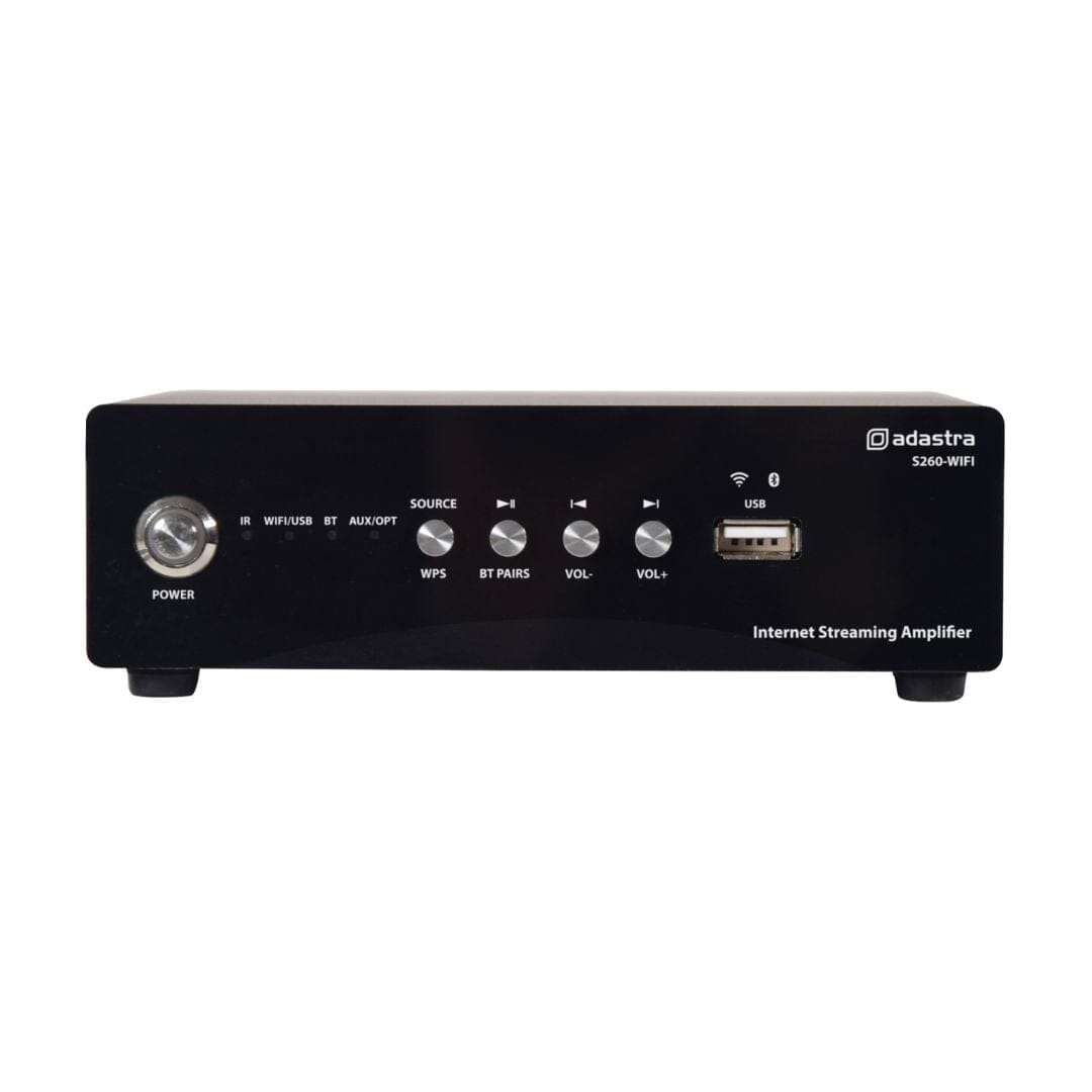 Adastra S260 60W Wi-Fi Amplifier with Bluetooth Amplifiers Adastra
