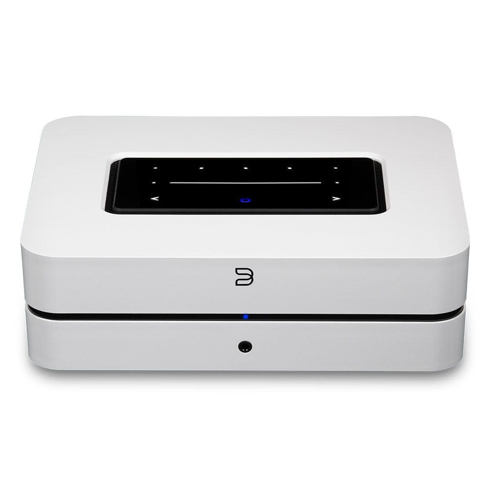 Bluesound POWERNODE 160W Wireless Streaming Amplifier Amplifiers Bluesound White