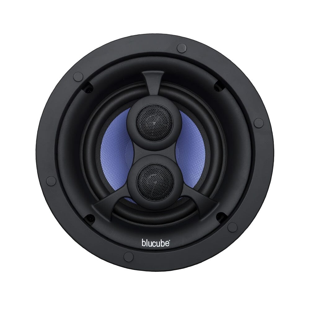 Bluesound Powernode + Blucube BCK65-SS 6.5" Stereo Ceiling Speaker In Ceiling Speaker Systems Bluesound