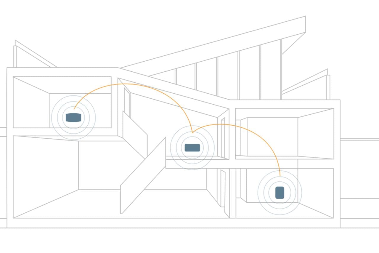 Bluesound Powernode + Blucube BCK80 8" Ceiling Speakers In Ceiling Speaker Systems Bluesound