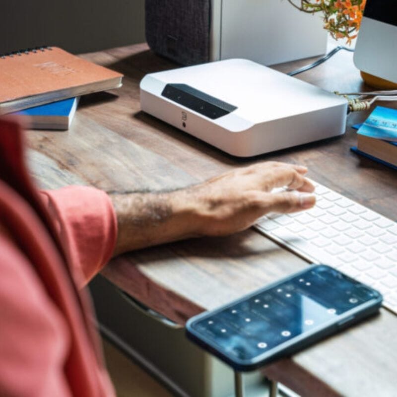 Bluesound POWERNODE EDGE 80W Wireless Streaming Amplifier Amplifiers Bluesound