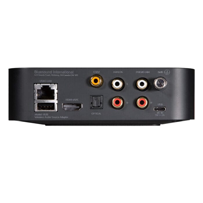 Bluessound HUB Wireless Audio Source Adaptor Accessories Bluesound