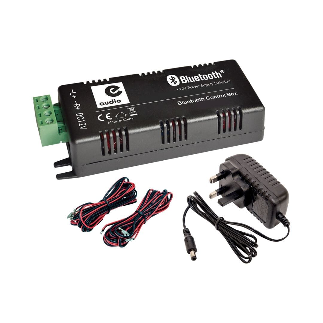 e-audio B427BL 4 x 15W Stereo Bluetooth Amplifier Amplifiers e-audio