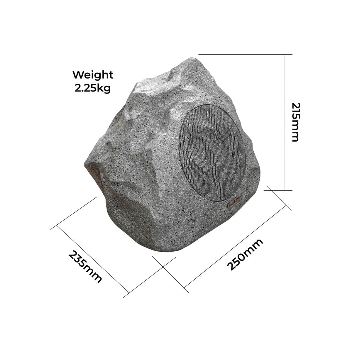 Eagle 4" Outdoor Rock Speaker (Each) Outdoor Speakers Eagle