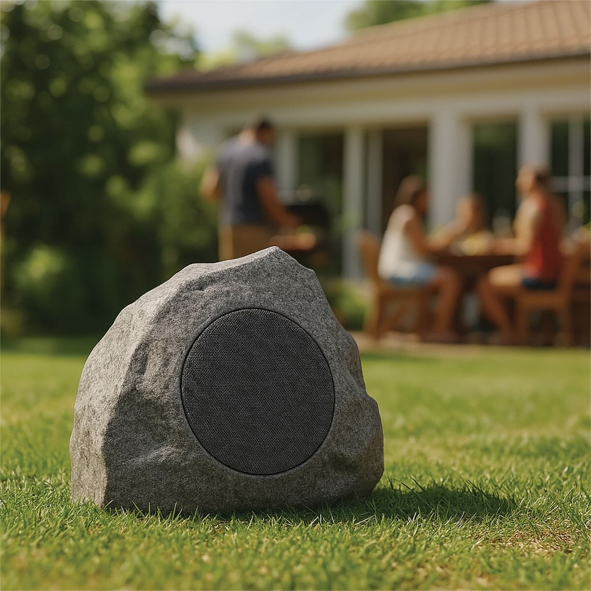 Eagle 4" Outdoor Rock Speaker (Each) Outdoor Speakers Eagle