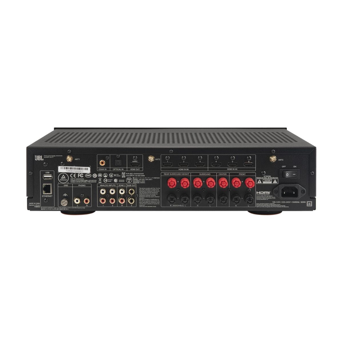 JBL MA710 7.2 Channel 8K AV Receiver AV Receivers JBL