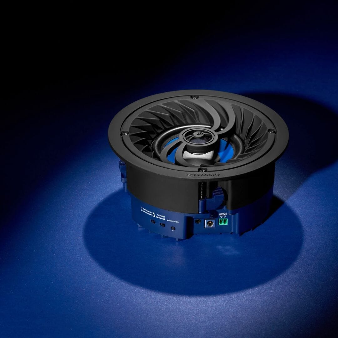 Lithe Audio 4” Active Bluetooth Ceiling Speakers In Ceiling Speaker Systems Lithe Audio