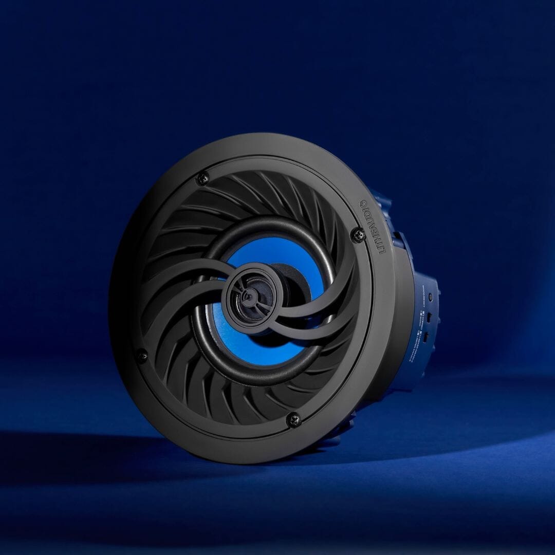 Lithe Audio 4” Active Bluetooth Ceiling Speakers In Ceiling Speaker Systems Lithe Audio