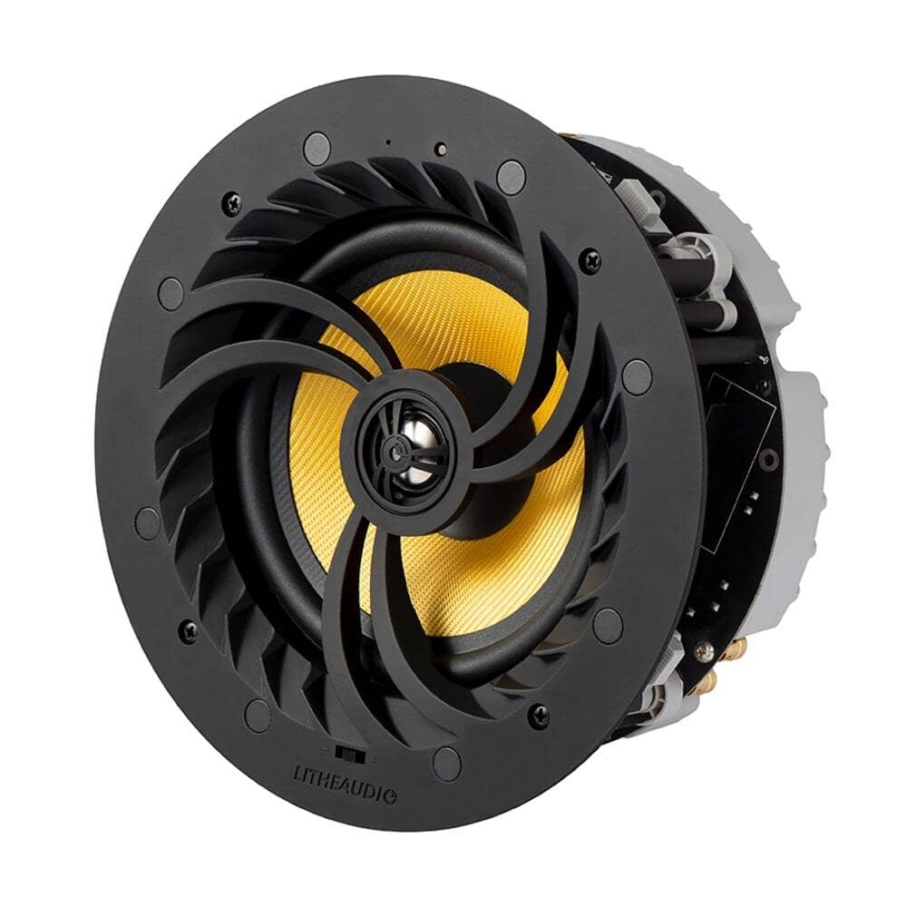 Lithe Audio 6.5" Wi-Fi Ceiling Speaker with Airplay 2 & Bluetooth In Ceiling Speaker Systems Lithe Audio Single (Master)