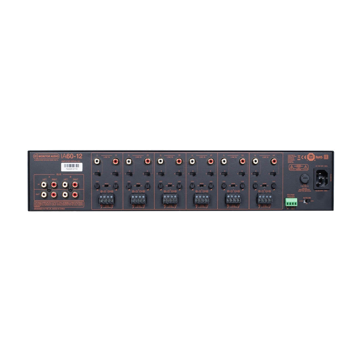 Monitor Audio IA60-12 Twelve Channel Stereo Amplifier Amplifiers Monitor Audio