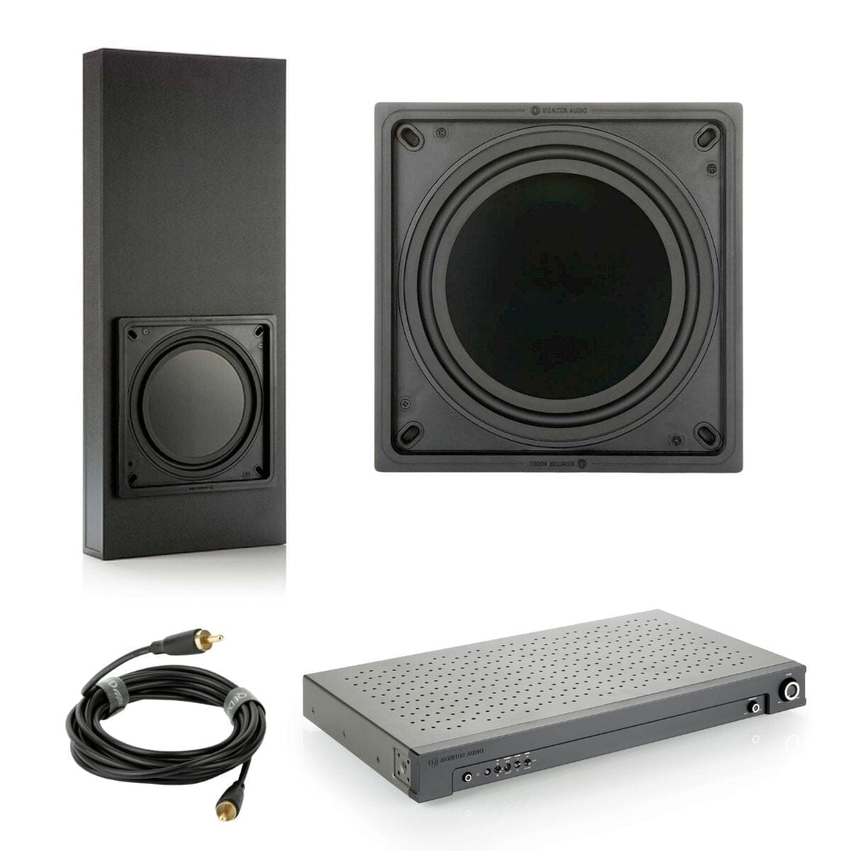 Monitor Audio In Wall Subwoofer Package - Single - 250W Subwoofers Monitor Audio