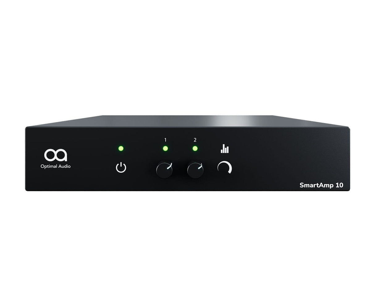 Optimal Audio SmartAmp 10 2 x 125W Amplifier with Integral DSP 100V Amplifiers Optimal Audio