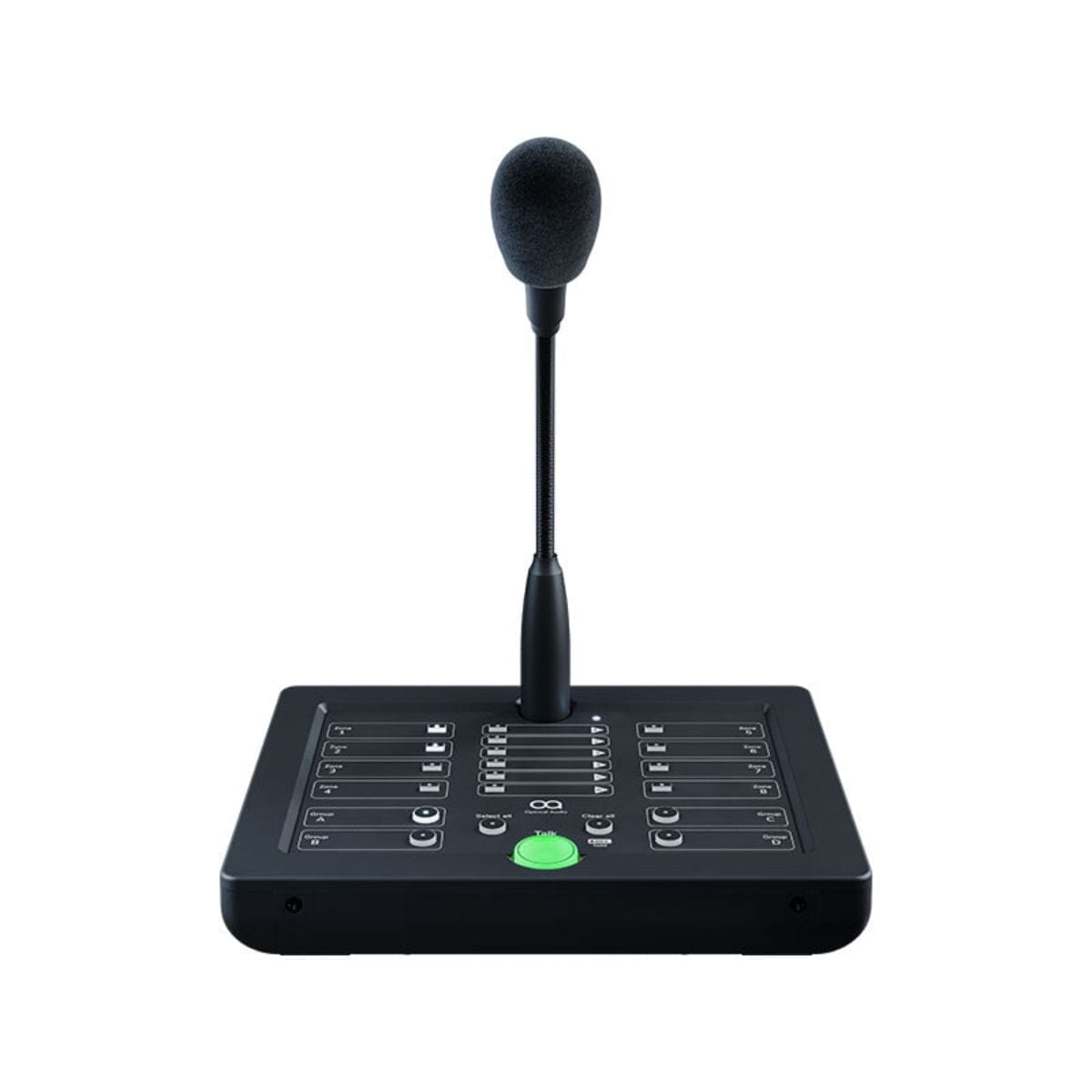 Optimal Audio Talk 8 8 Zone Digital Paging Station Commercial Audio Accessories Optimal Audio