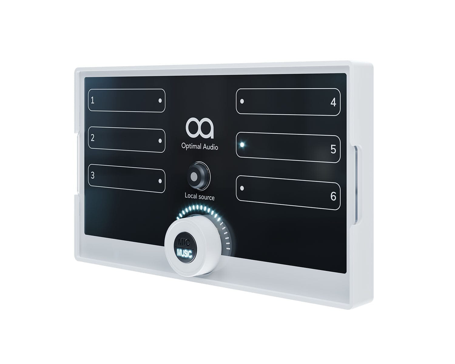 Optimal Audio ZonePad 1 Single Zone Wall Controller Commercial Audio Accessories Optimal Audio