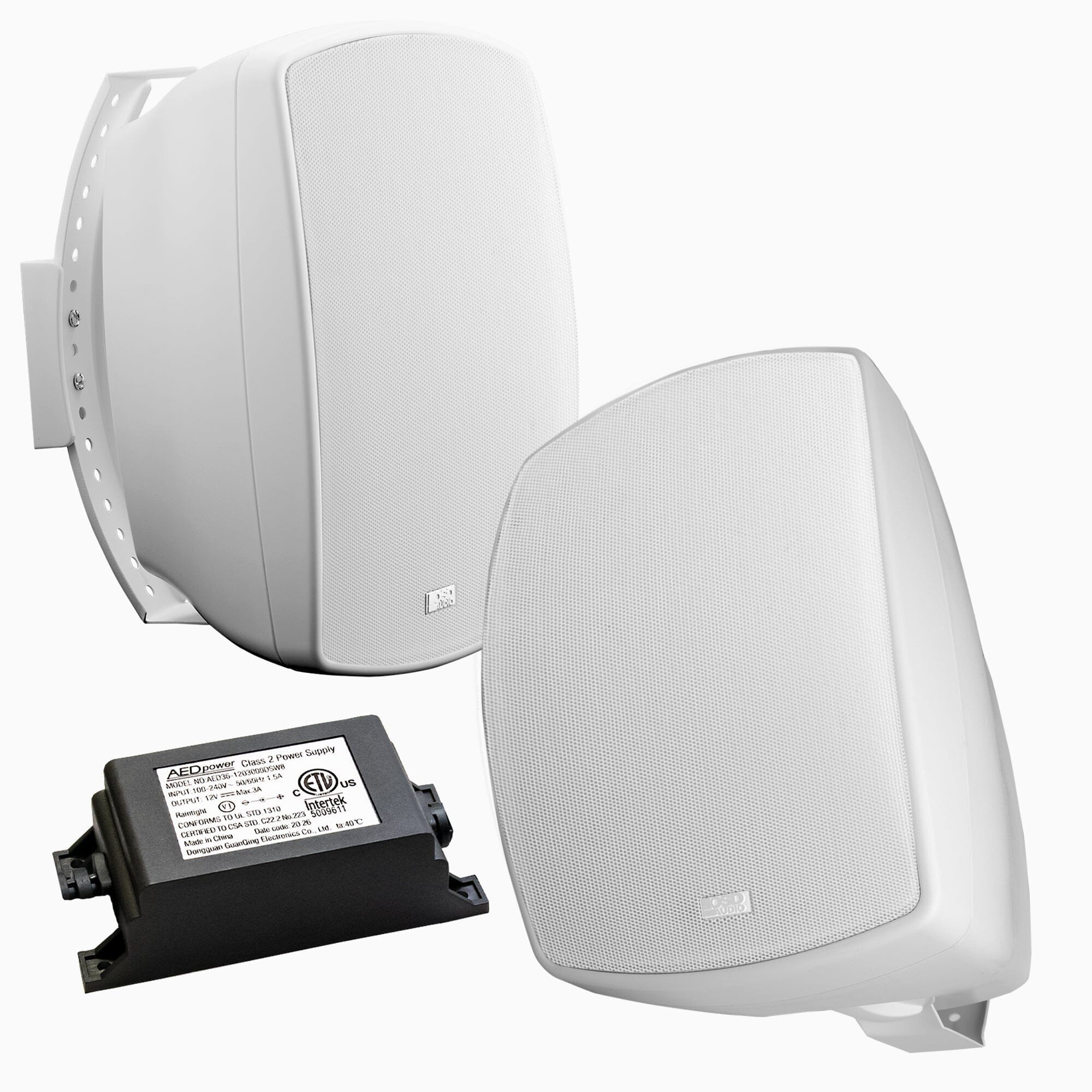 OSD Audio 5.25" Active Bluetooth Outdoor Speakers (Pair) Outdoor Speaker Systems OSD Audio