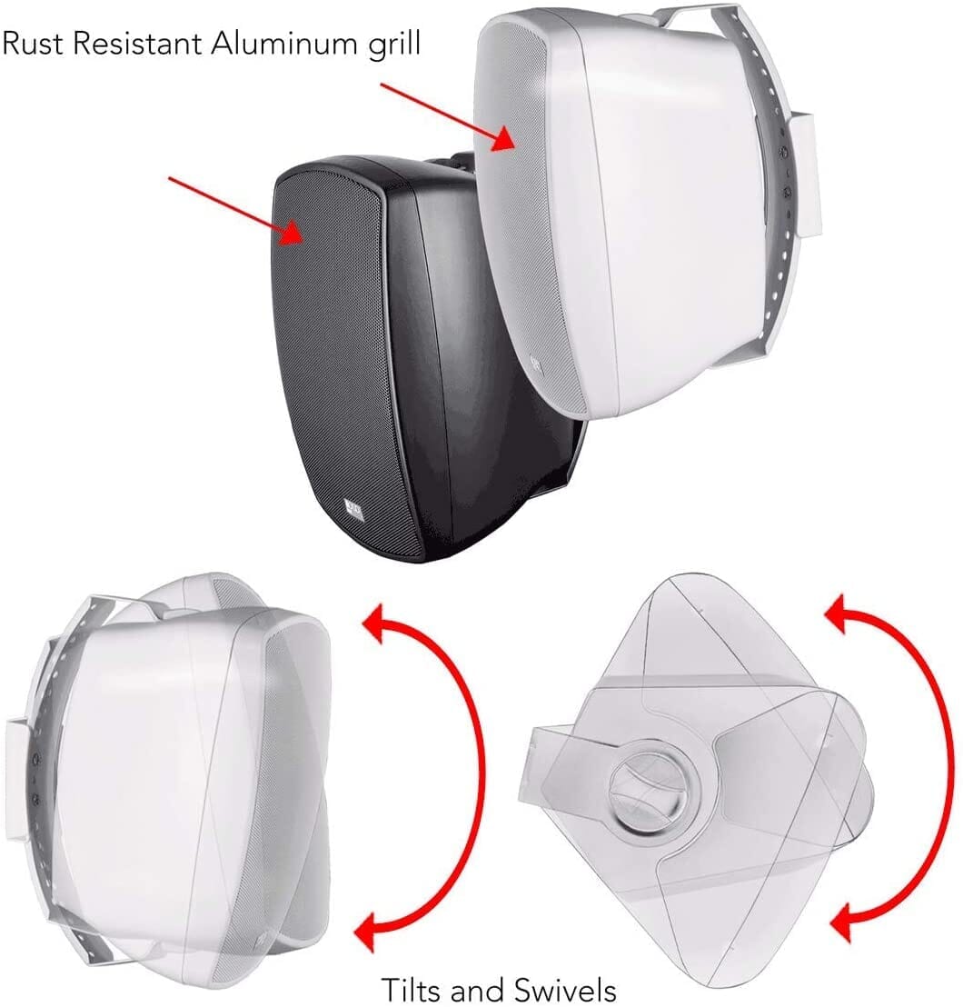 OSD Audio 5.25" Active Bluetooth Outdoor Speakers (Pair) Outdoor Speaker Systems OSD Audio