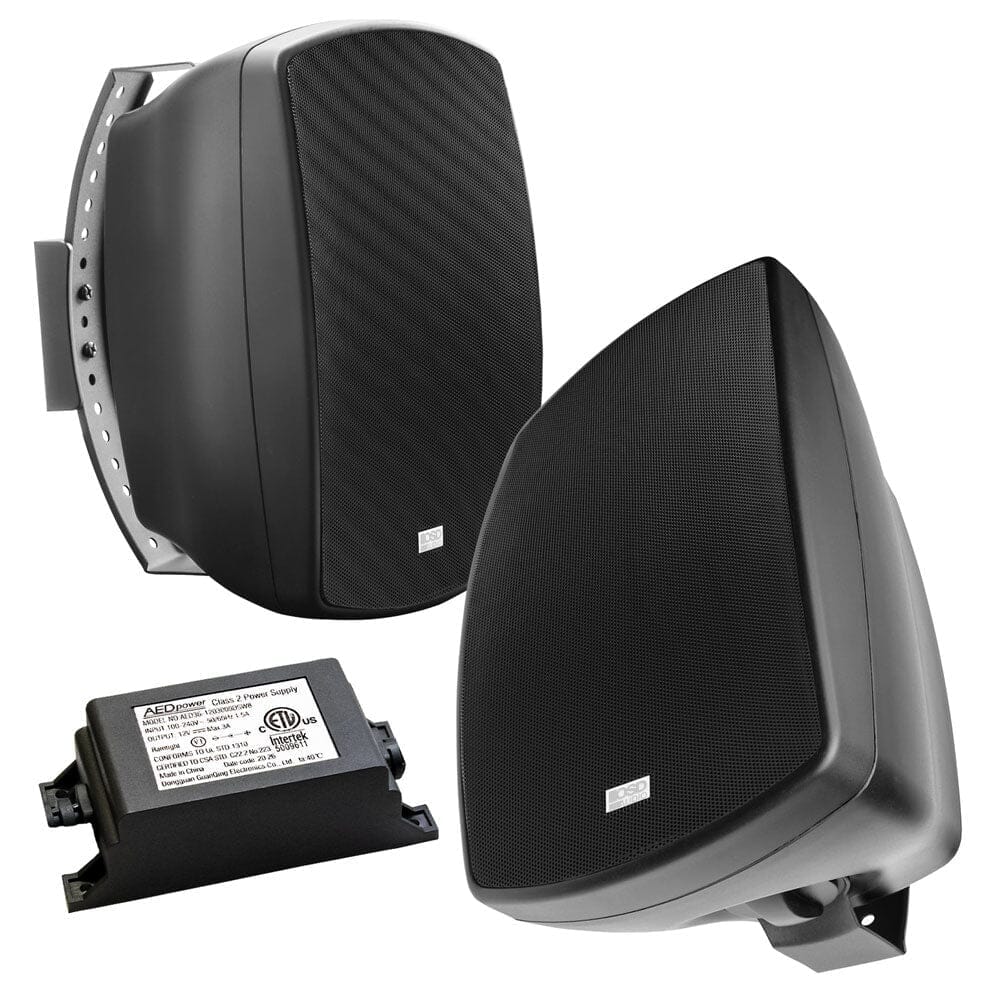 OSD Audio 5.25" Active Bluetooth Outdoor Speakers (Pair) Outdoor Speaker Systems OSD Audio