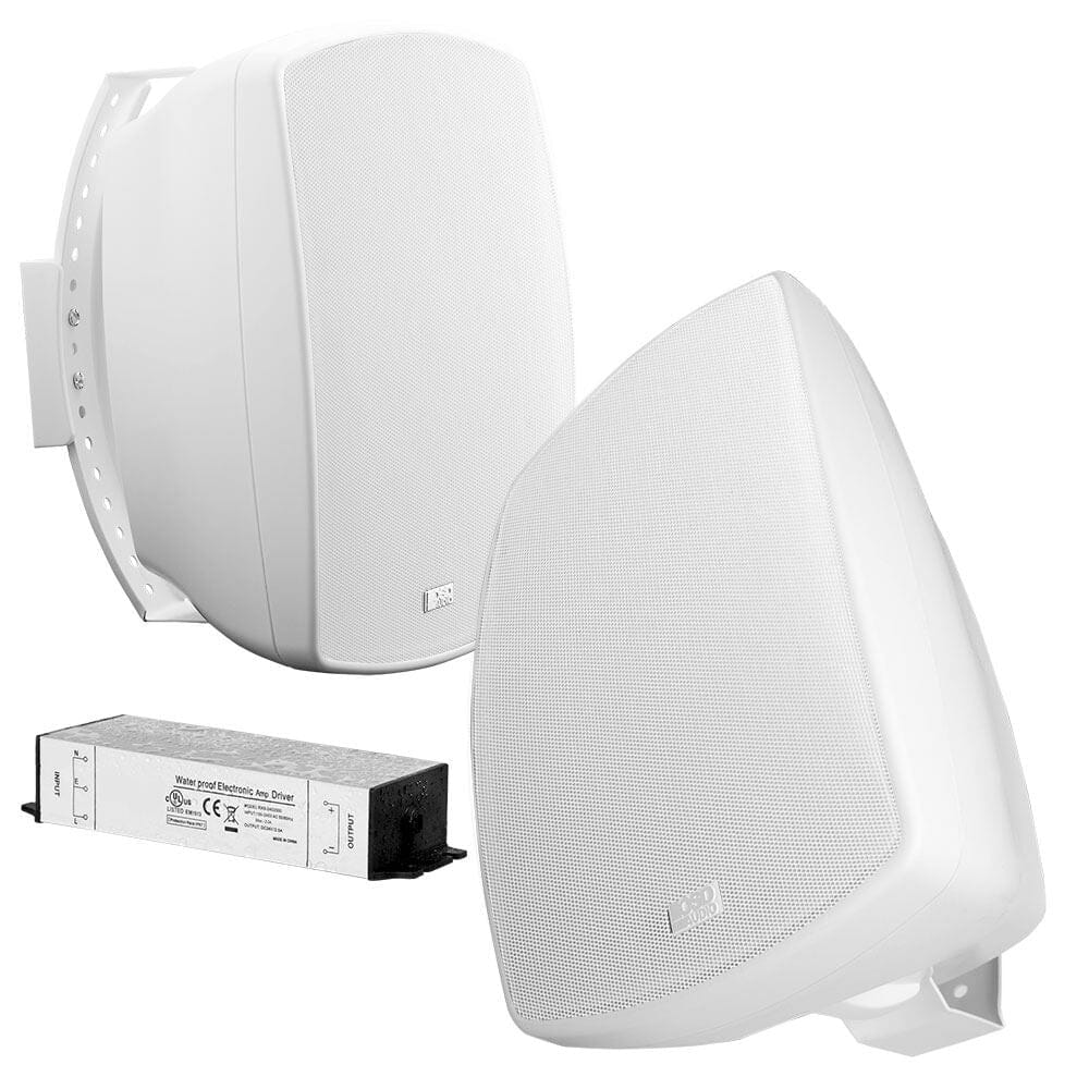 OSD Audio 6.5" Active Bluetooth Outdoor Speakers (Pair) Outdoor Speaker Systems OSD Audio