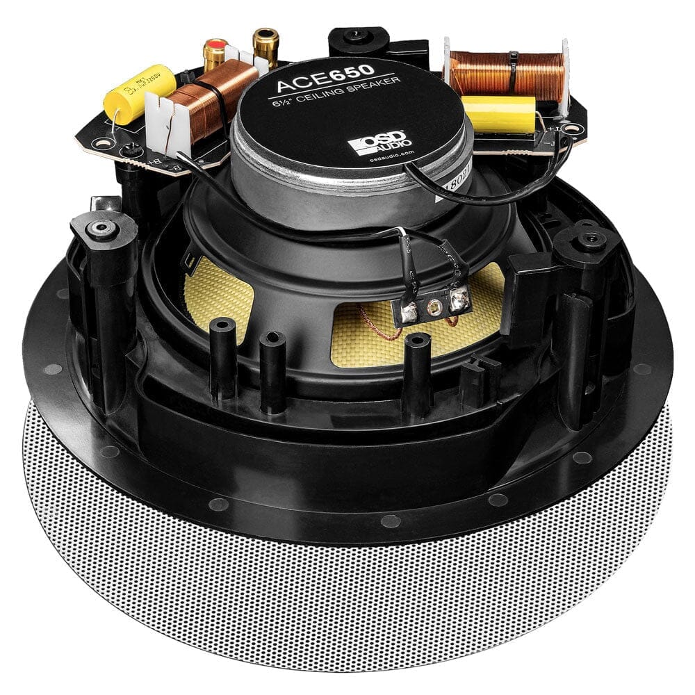 OSD Audio ACE650 6.5" Kevlar In Ceiling Speakers (Pair) In Ceiling Speakers OSD Audio