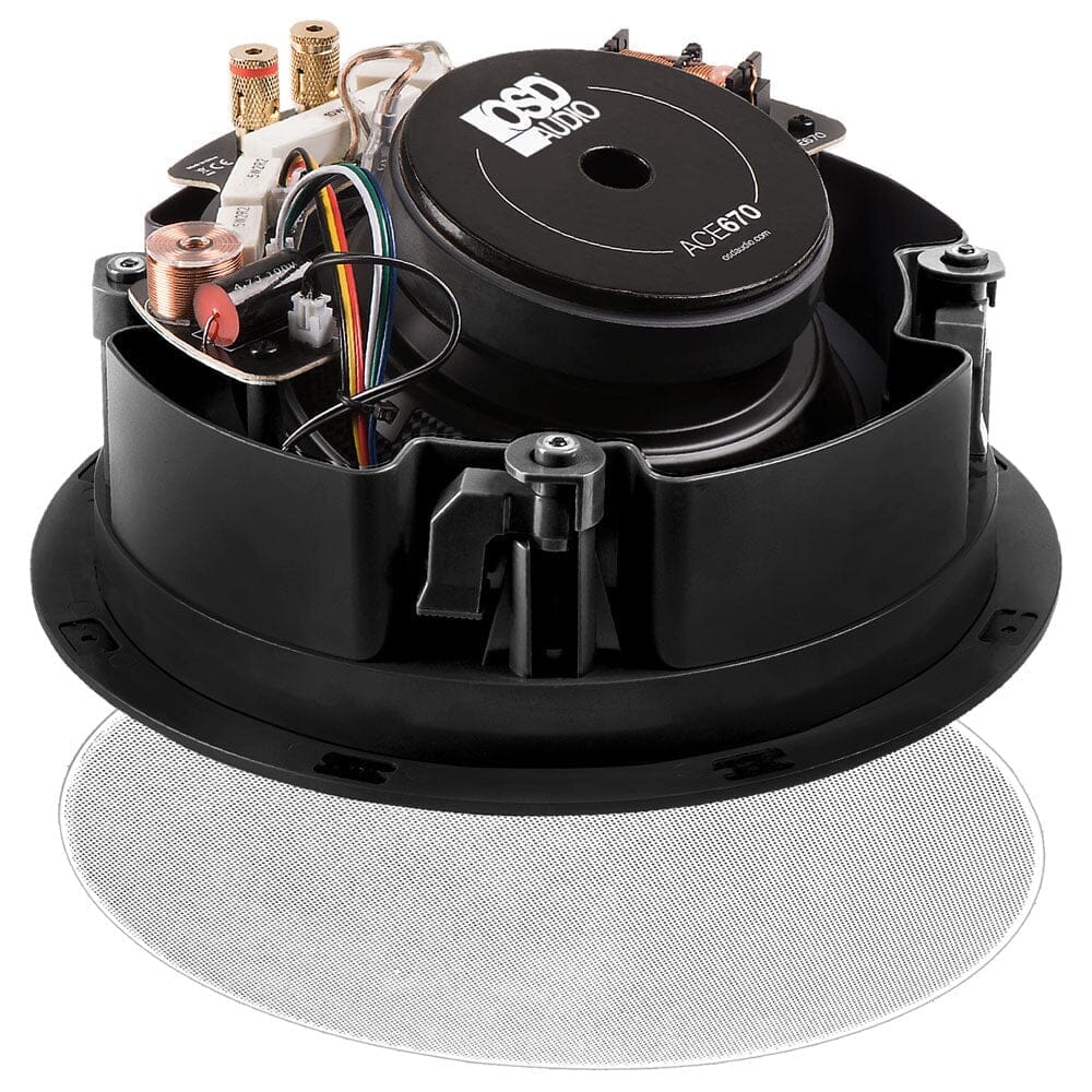 OSD Audio ACE670 6.5" Angled In Ceiling Speaker (Each) In Ceiling Speakers OSD Audio
