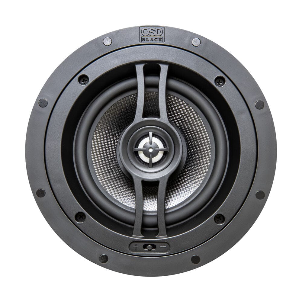 OSD Audio Black Series R63 6.5" Reference Ceiling Speaker (Pair) In Ceiling Speakers OSD Audio