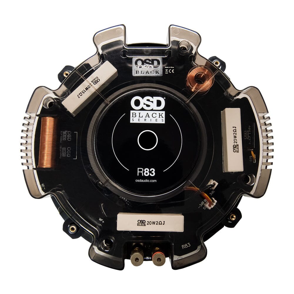 OSD Audio Black Series R83 8" Reference Ceiling Speaker (Pair) In Ceiling Speakers OSD Audio
