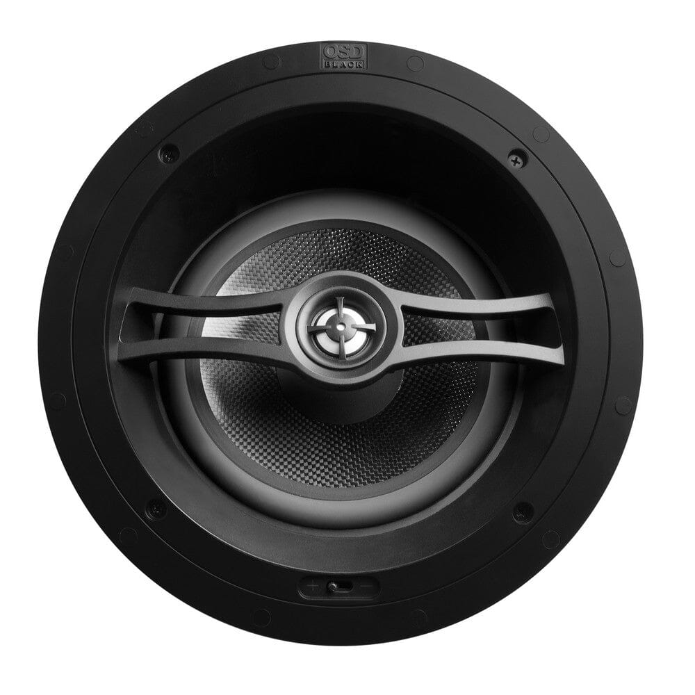 OSD Audio Black Series R83A 8" Reference Angled Ceiling Speaker (Each) In Ceiling Speakers OSD Audio