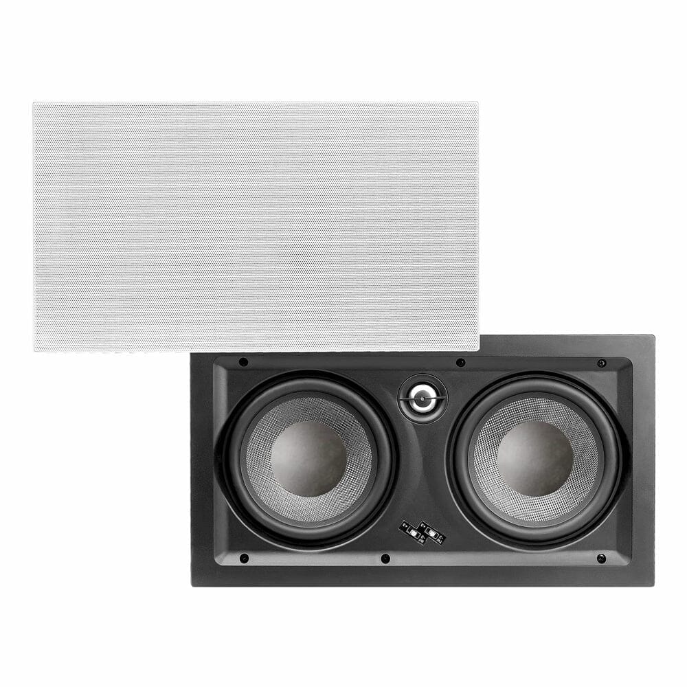 OSD Audio Black Series T63LCR 6.5" In Wall Centre Channel Speaker In Wall Speakers OSD Audio