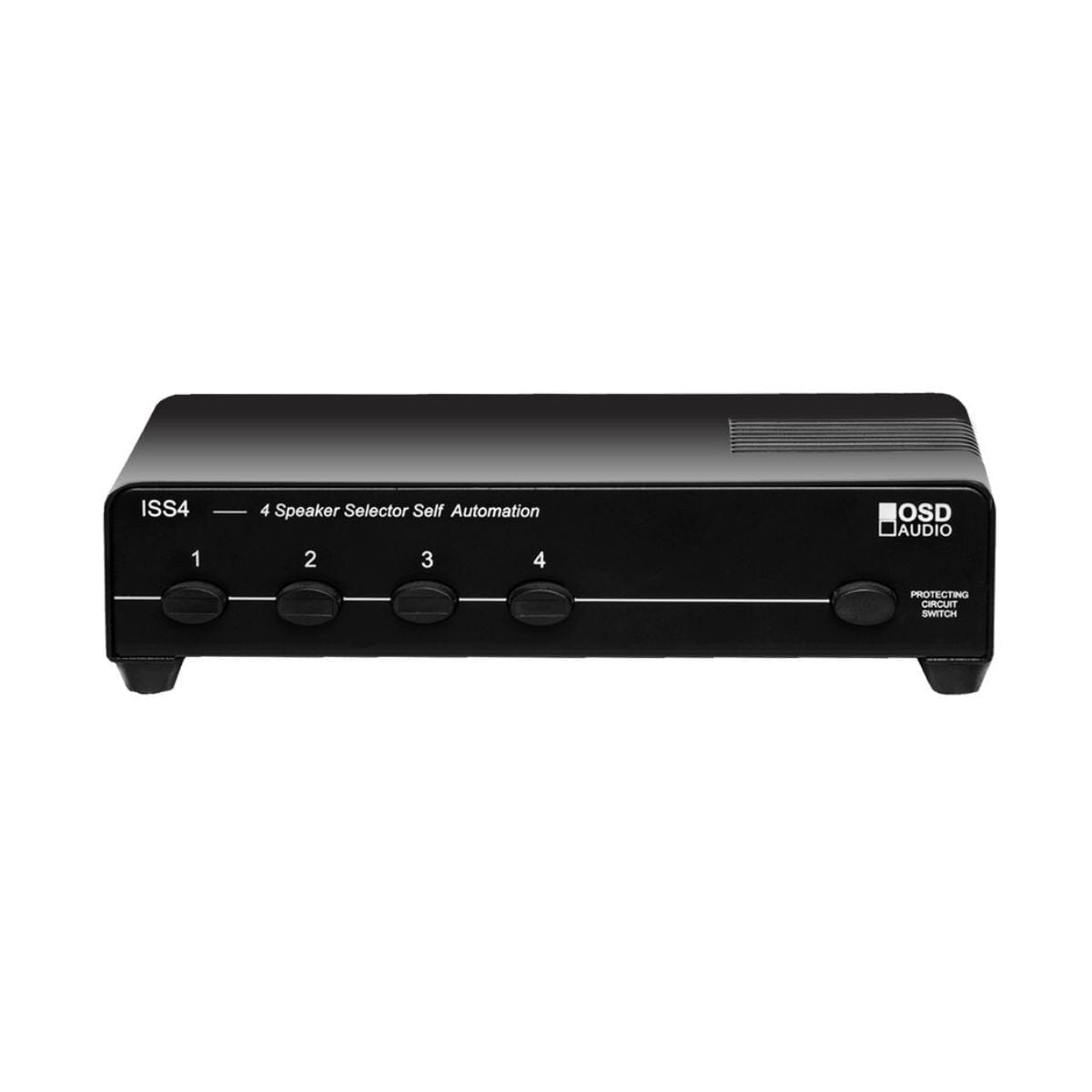 OSD Audio ISS4 4 Zone Speaker Selector Switch with Impedance Protection Accessories OSD Audio
