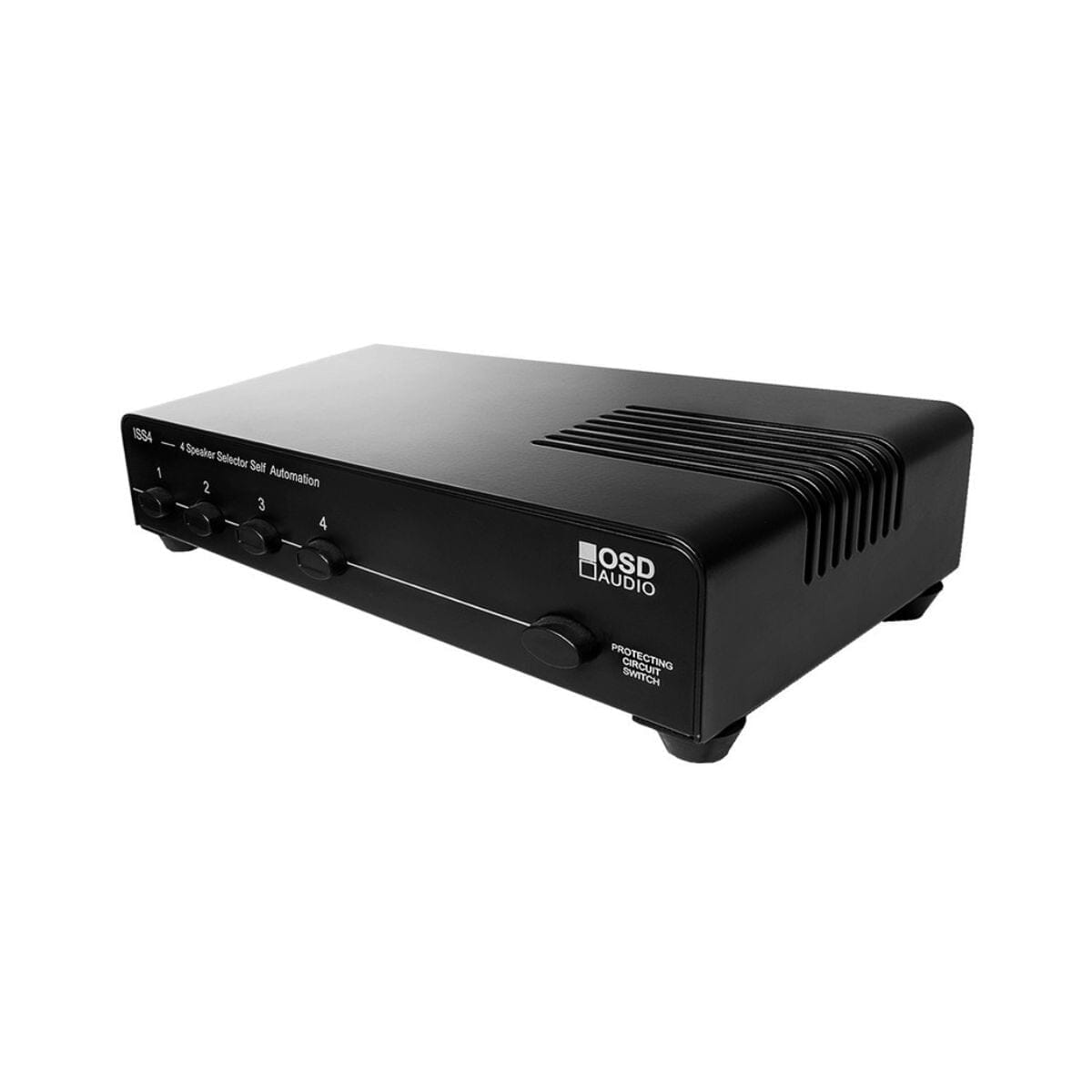 OSD Audio ISS4 4 Zone Speaker Selector Switch with Impedance Protection Accessories OSD Audio