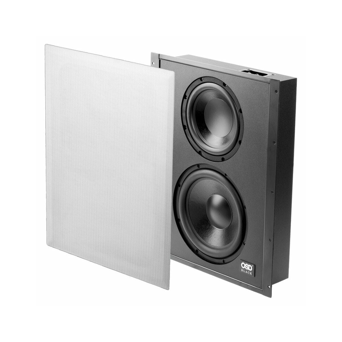 OSD Audio SC800D In Wall Dual Subwoofer with Sealed Enclosure (Each) Subwoofers OSD Audio