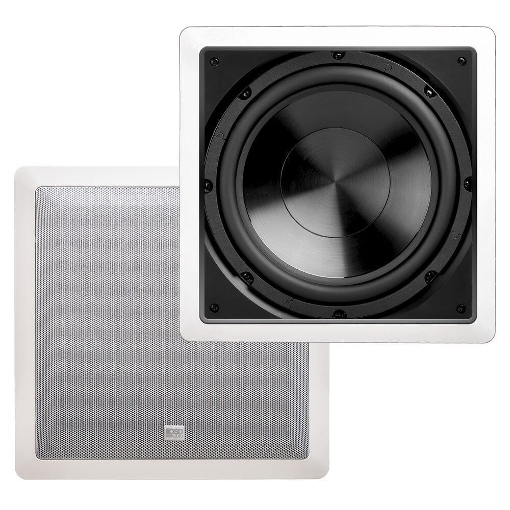 OSD Audio SMP200 + IWS10 10" In Wall Subwoofer Package - 200W Subwoofers OSD Audio