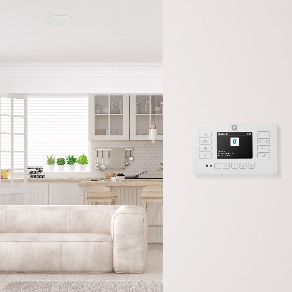 Q Acoustics E120 6.5" Ceiling Speaker HiFi System with Bluetooth/DAB+/FM In Ceiling Speaker Systems Q Acoustics