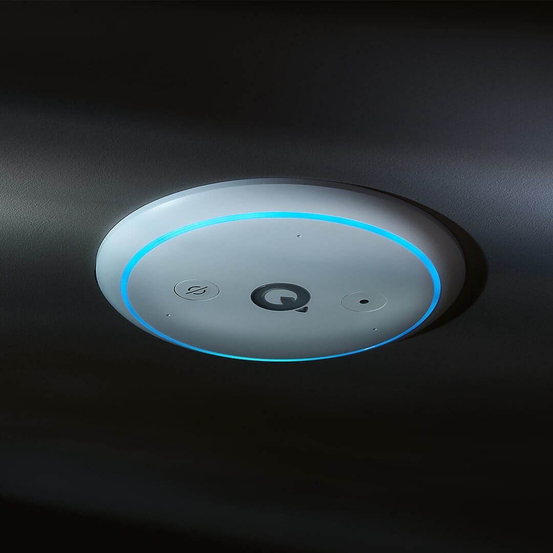 Q Acoustics E300A Bluetooth/WiFi/Alexa Amplifier with 6.5" Ceiling Speakers Amplifiers Q Acoustics