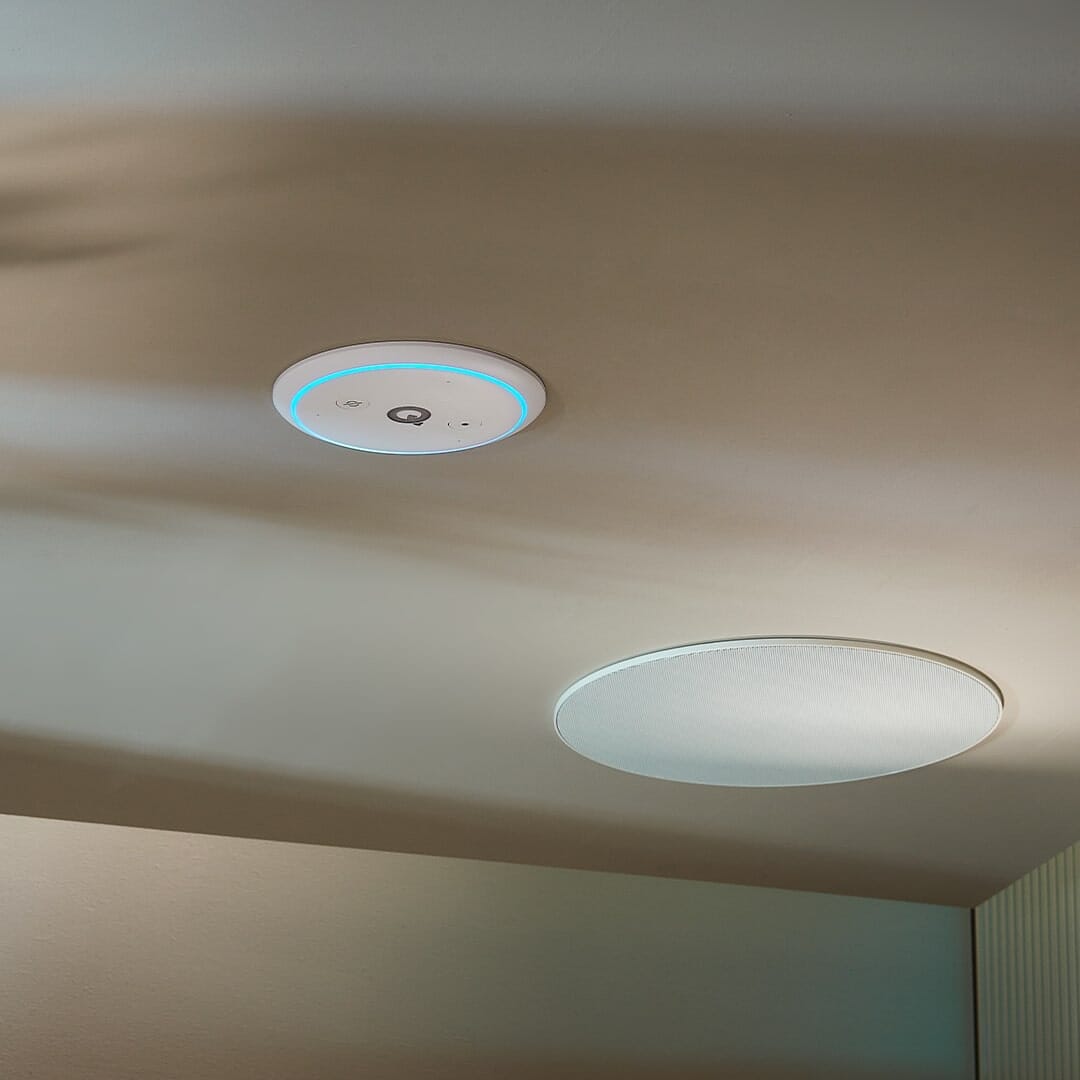 Q Acoustics E300A In Ceiling Amplifier With Built In Alexa, WiFi & Bluetooth Amplifiers Q Acoustics