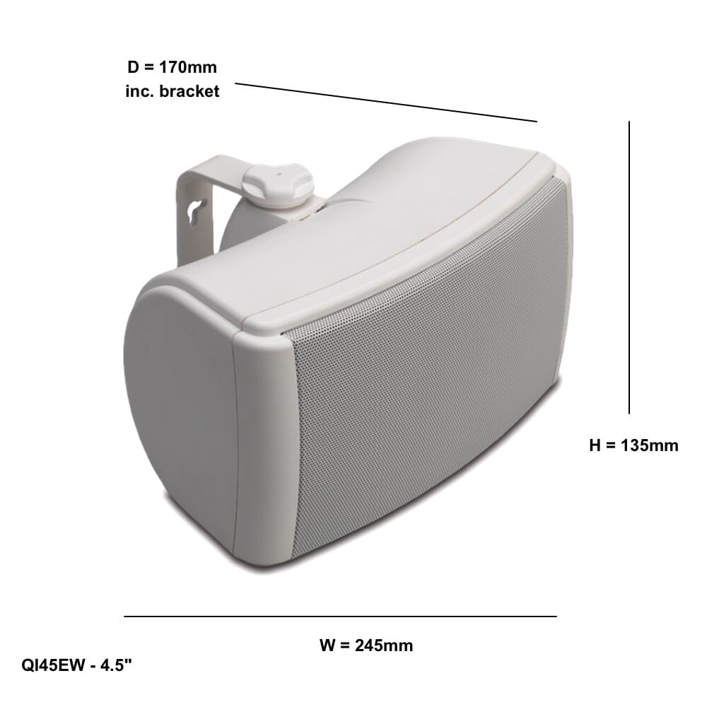 Q Acoustics QI45EW 4.5" Outdoor Speakers Outdoor Speakers Q Acoustics