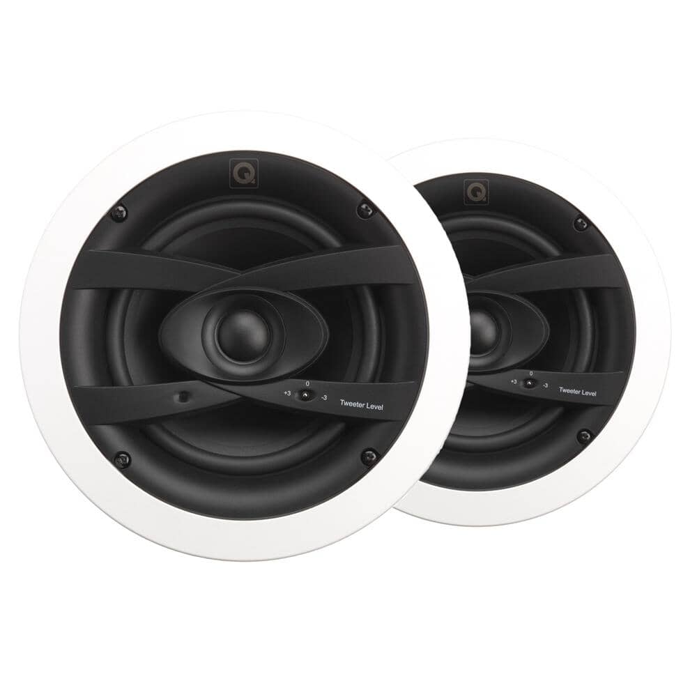 Q Acoustics QI65CW 6.5" IP4X Bathroom In Ceiling Speakers (Pair) In Ceiling Speakers Q Acoustics