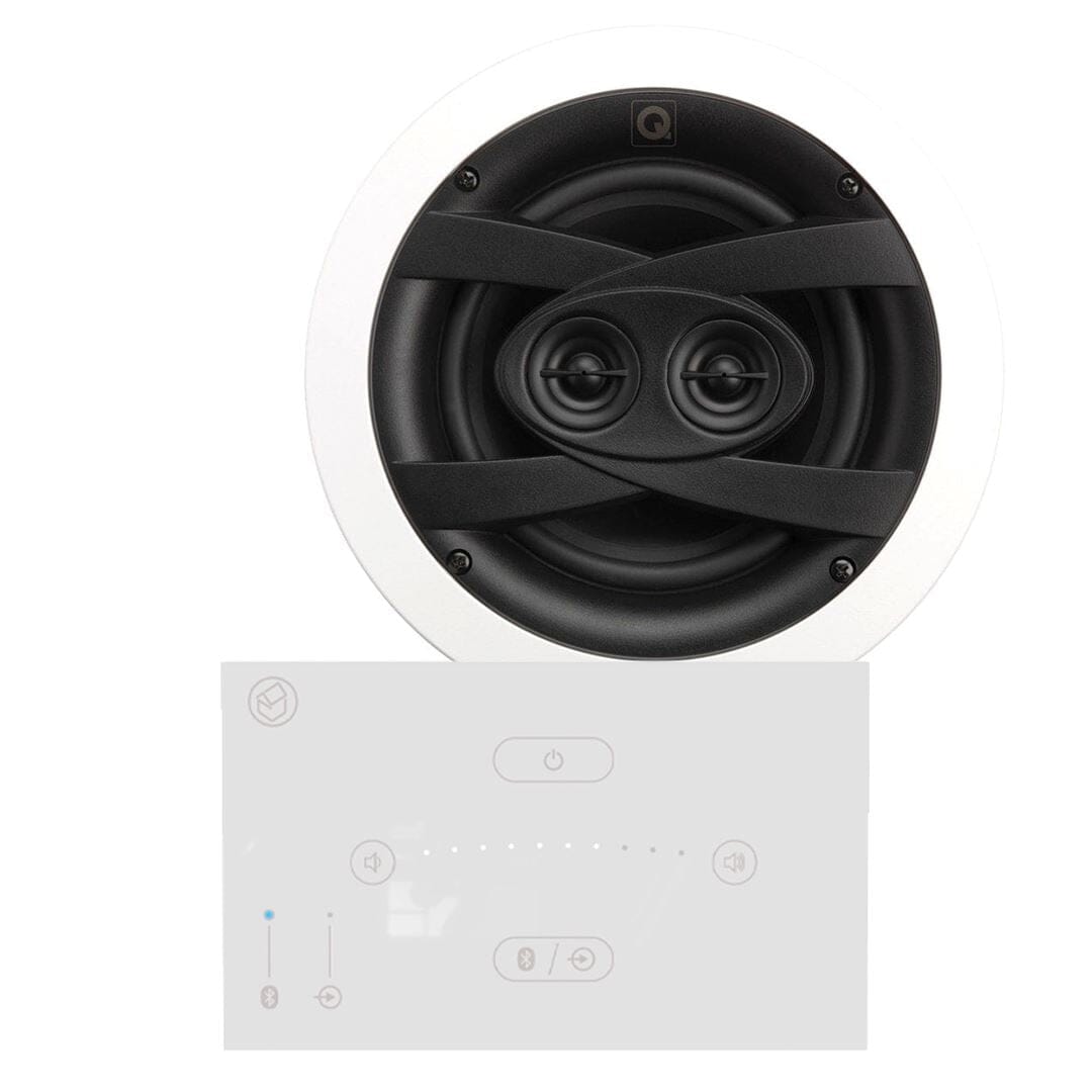 Systemline E50 6.5" Bathroom Bluetooth Ceiling Speaker System In Ceiling Speaker Systems Systemline / Q Acoustics
