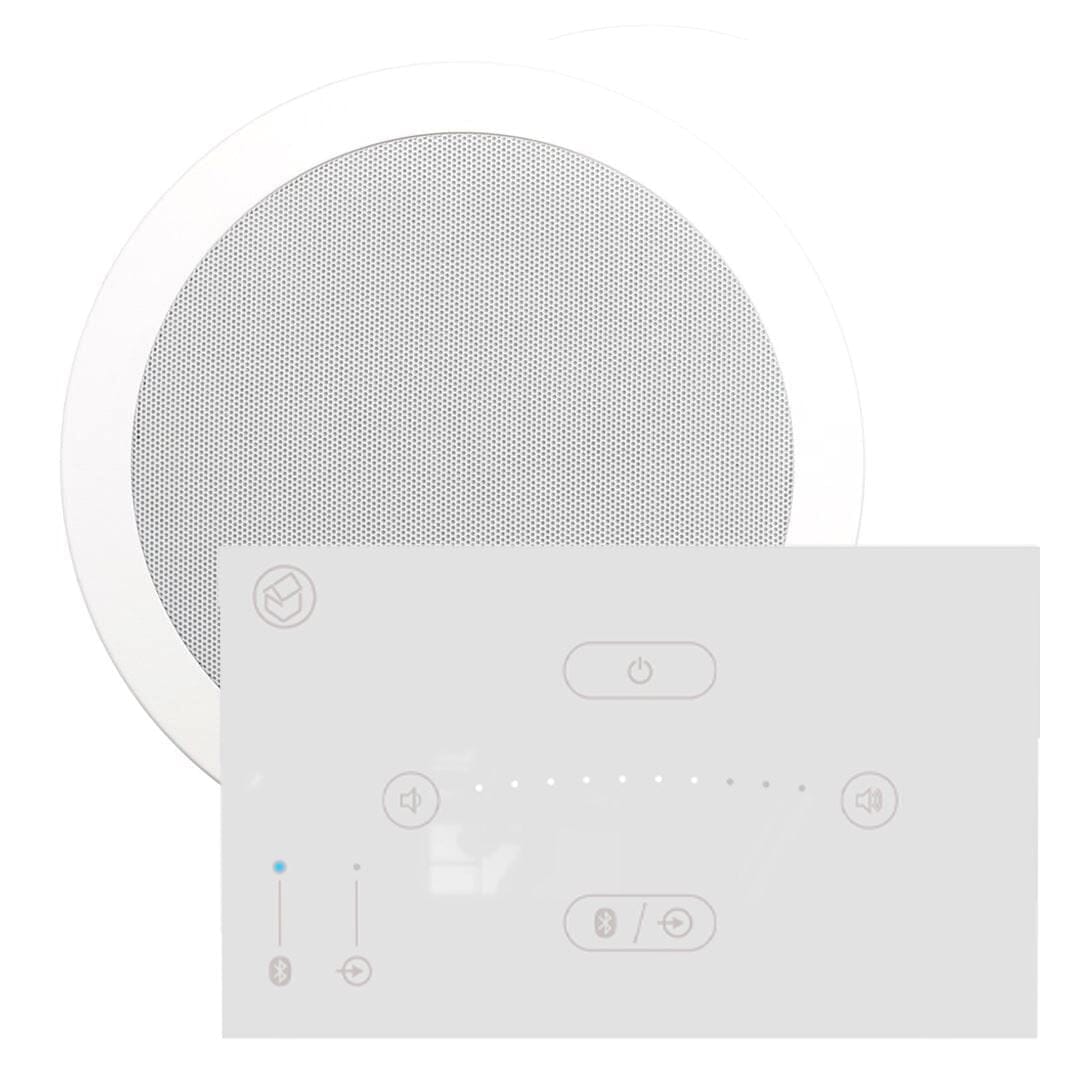 Systemline E50 6.5" Bathroom Bluetooth Ceiling Speaker System In Ceiling Speaker Systems Systemline / Q Acoustics Single Stereo