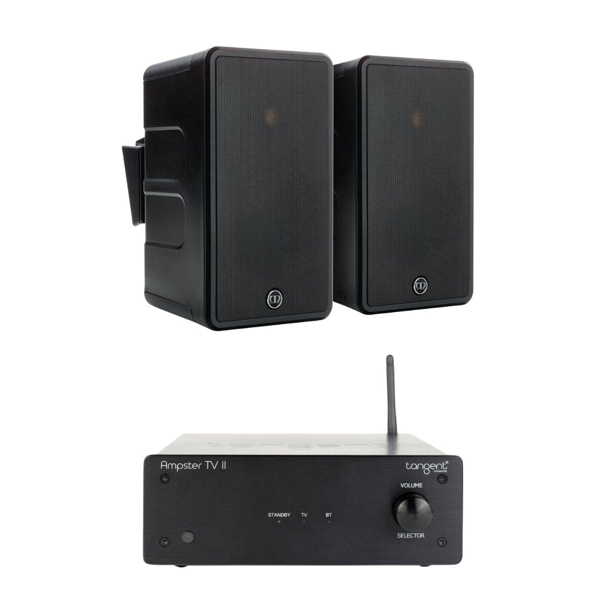 Tangent Ampster + Monitor Audio Climate 60 Outdoor Speakers (Pair) Outdoor Speaker Systems Tangent