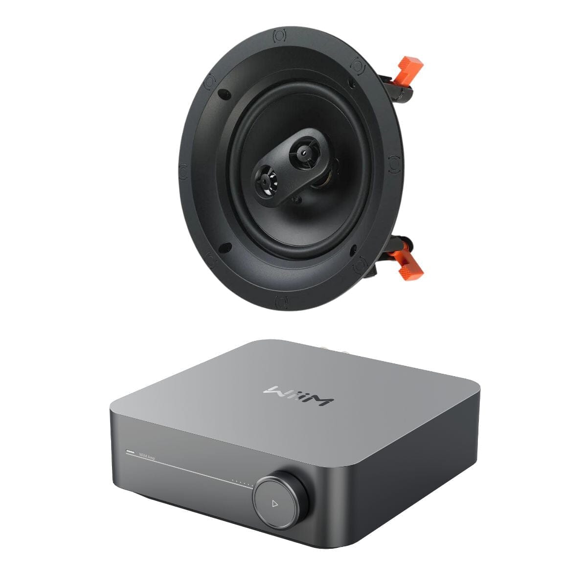 WiiM AMP Wi-Fi & Bluetooth Amplifier + JBL B-6ICDT 6.5" Ceiling Speakers In Ceiling Speaker Systems WiiM / JBL