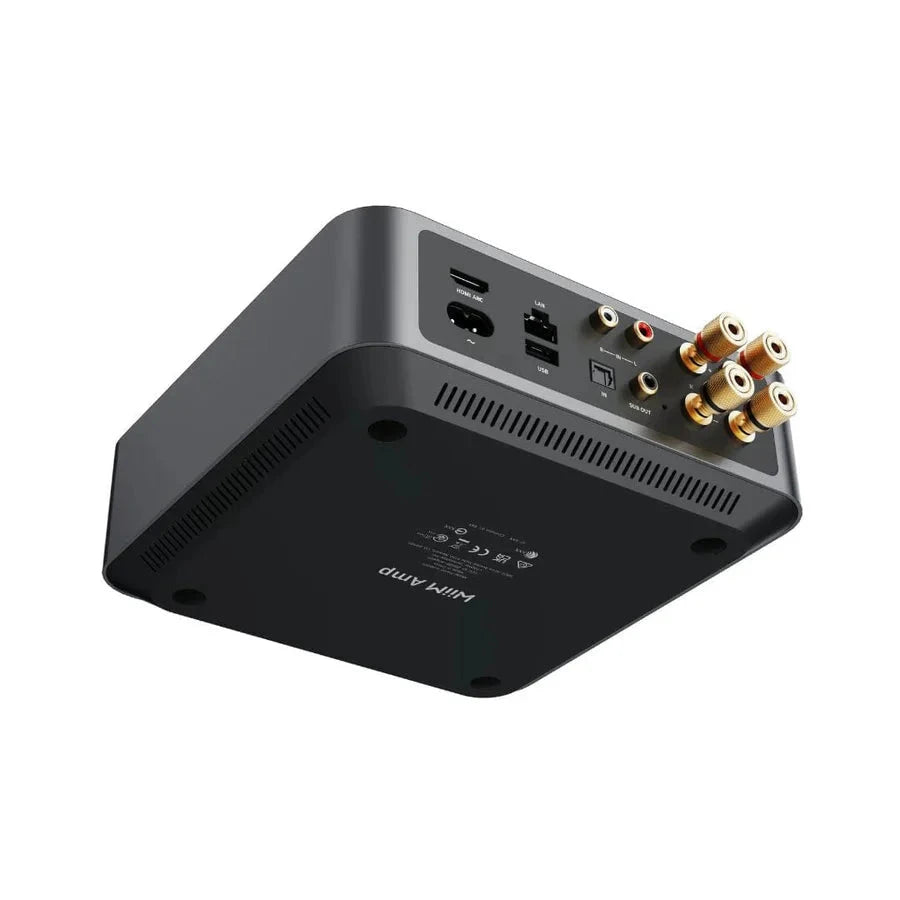 WiiM AMP Wi-Fi & Bluetooth Amplifier + OSD Audio Black Series R83 8" Ceiling Speakers In Ceiling Speaker Systems WiiM / OSD Audio