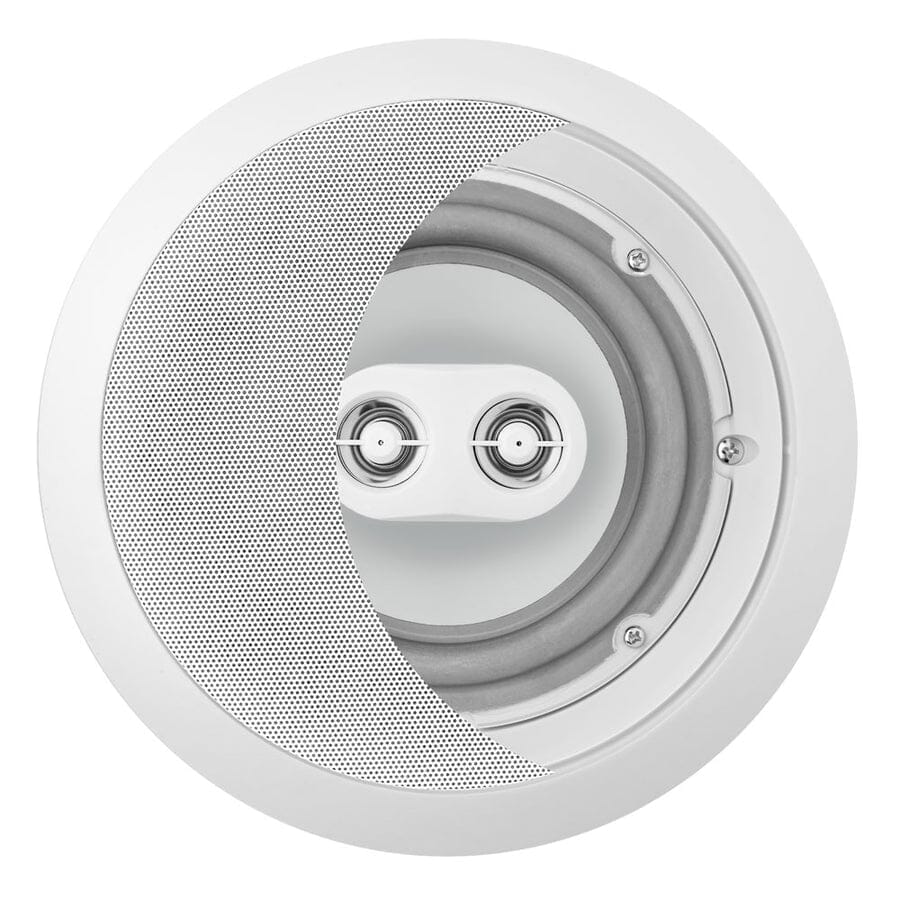 WiiM AMP Wi-Fi & Bluetooth Amplifier + OSD Audio ICE600TTWRS 6.5" Water Resistant Stereo Ceiling Speaker In Ceiling Speaker Systems WiiM / OSD Audio