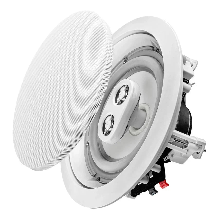 WiiM AMP Wi-Fi & Bluetooth Amplifier + OSD Audio ICE600TTWRS 6.5" Water Resistant Stereo Ceiling Speaker In Ceiling Speaker Systems WiiM / OSD Audio
