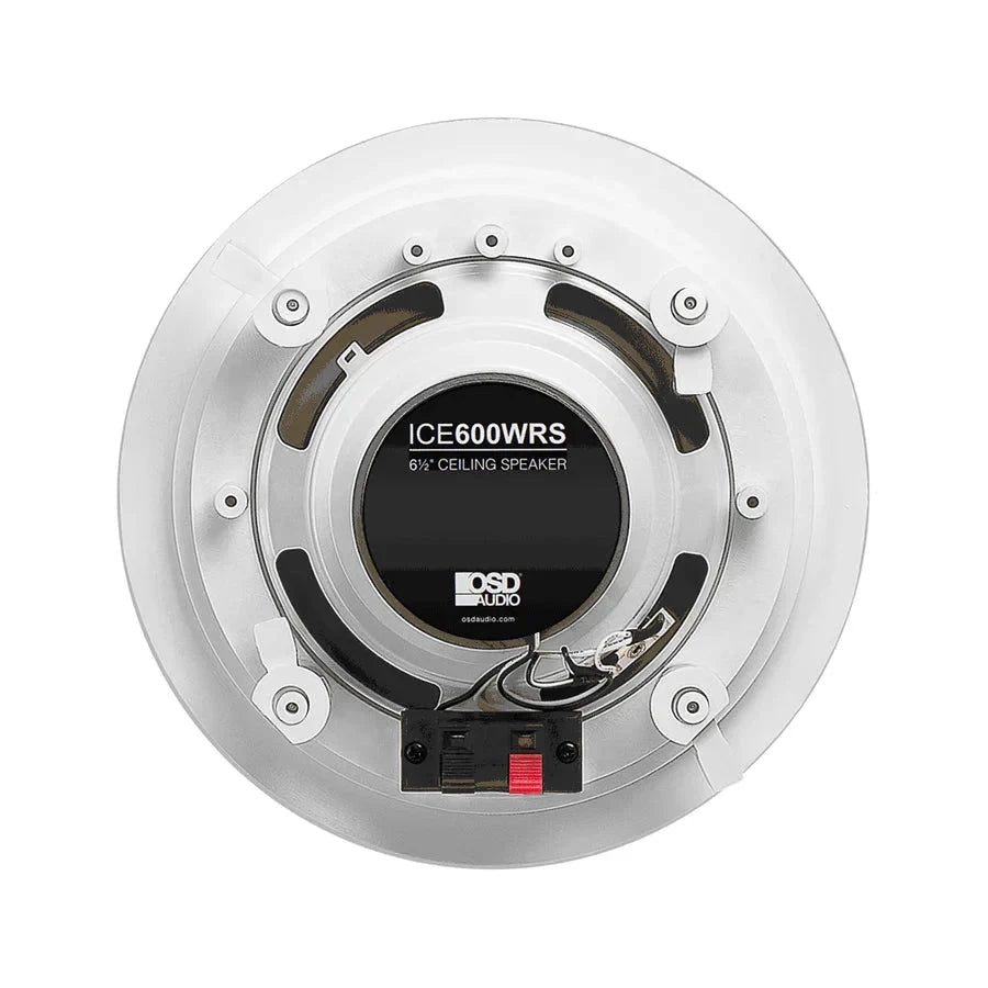 WiiM AMP Wi-Fi & Bluetooth Amplifier + OSD Audio ICE600WRS 6.5" Water Resistant Ceiling Speakers In Ceiling Speaker Systems WiiM / OSD Audio